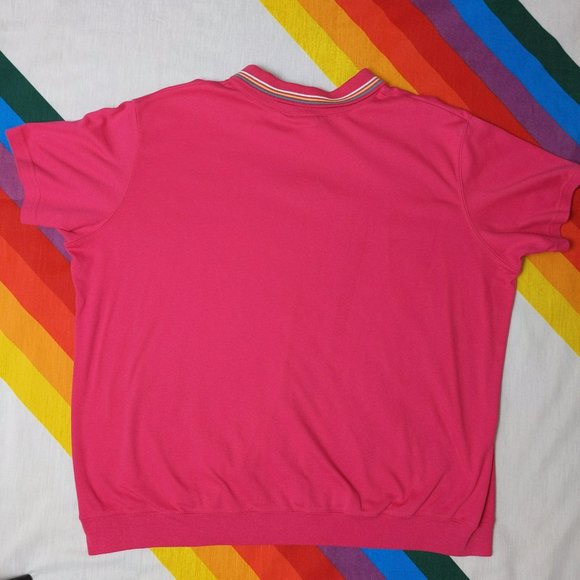 80/90s Pink Top by Basic Editions Plus - Picture 2 of 5